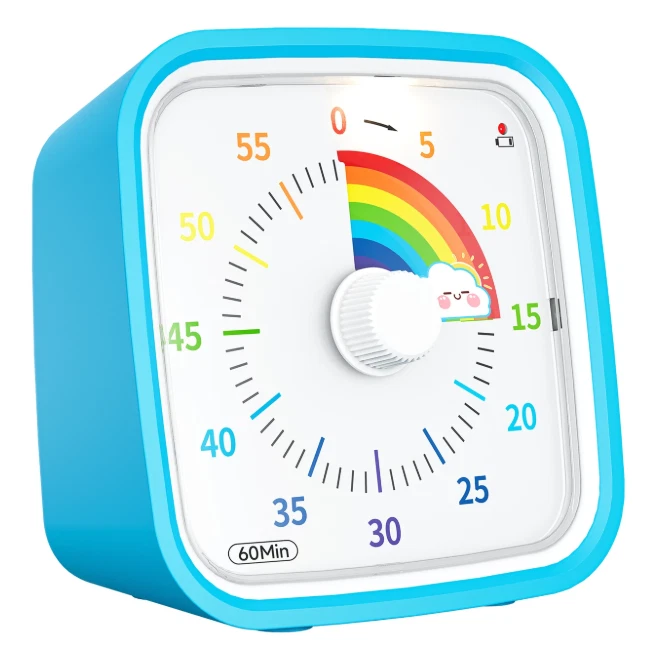 60-Minute Visual Timer- Clock Timer for Kids perfect Time Management Tool