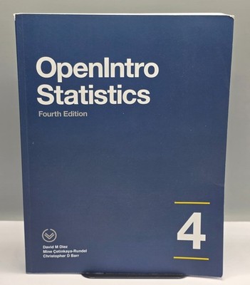 OpenIntro Statistics: Fourth Edition Paperback