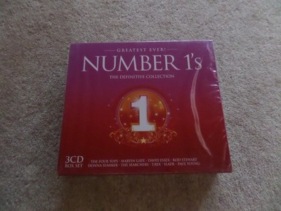 CD TRIPLE ALBUM NEW & SEALED GREATEST EVER NUMBER 1'S FOUR TOPS DONNA SUMMER