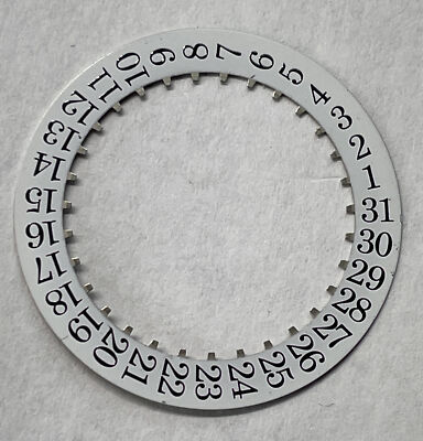 Patek Philippe Calendar part White 26mm Authentic