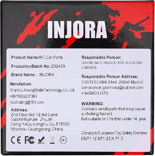 Injora 1.0 Messing Beadlock Rad -4,7 mm Offset Felge für 1/24 1/18 RC Crawler SCX24 - Bild 8 von 12