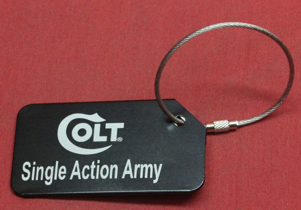 COLT FIREARMS Single Action Army Range Bag Luggage Tag