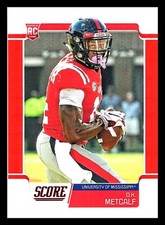 2019 Score Rookies Red DK Metcalf #352 Rookie RC University of Mississippi