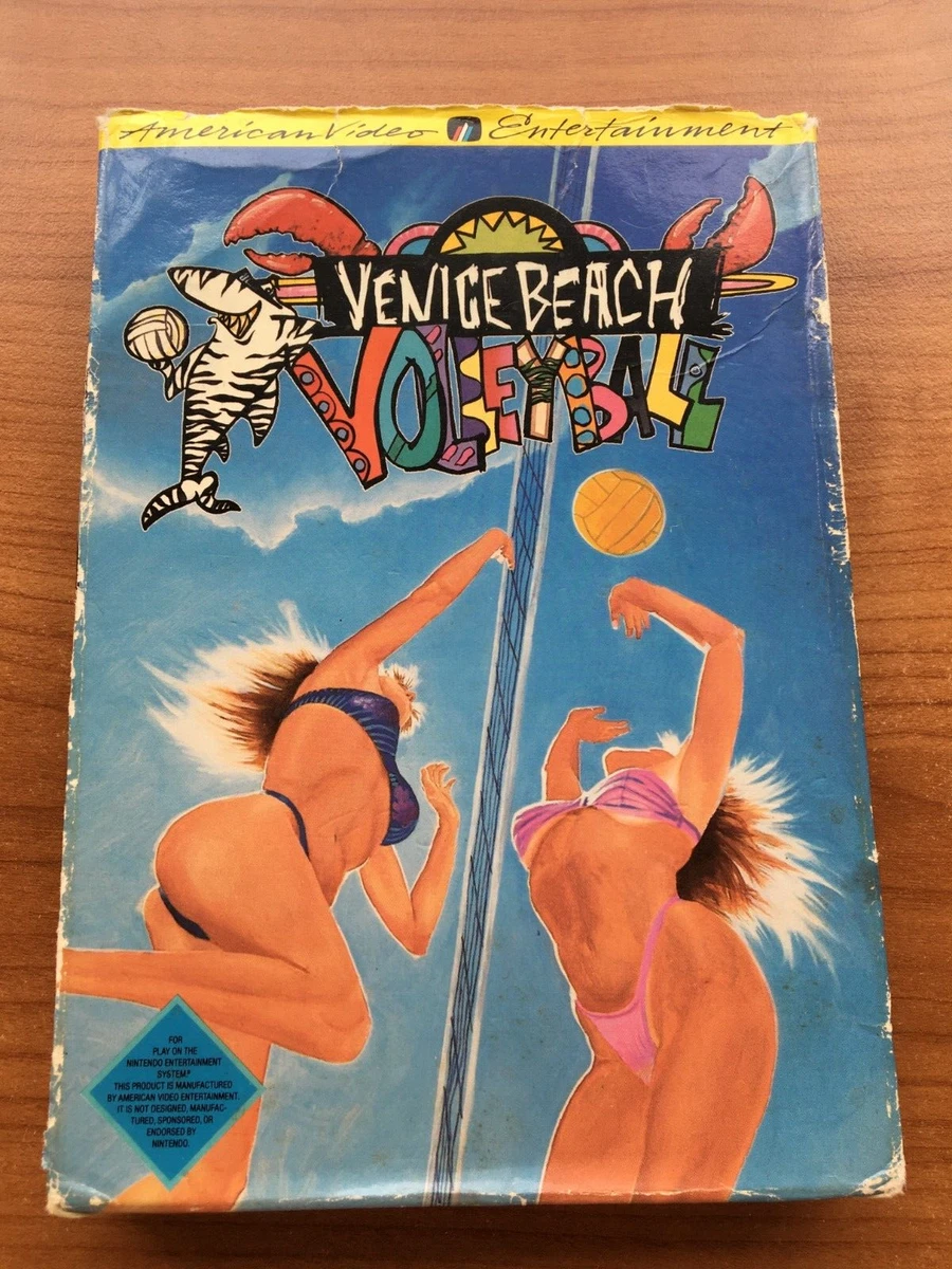 Nintendo NES Game Venice Beach Volleyball AVE