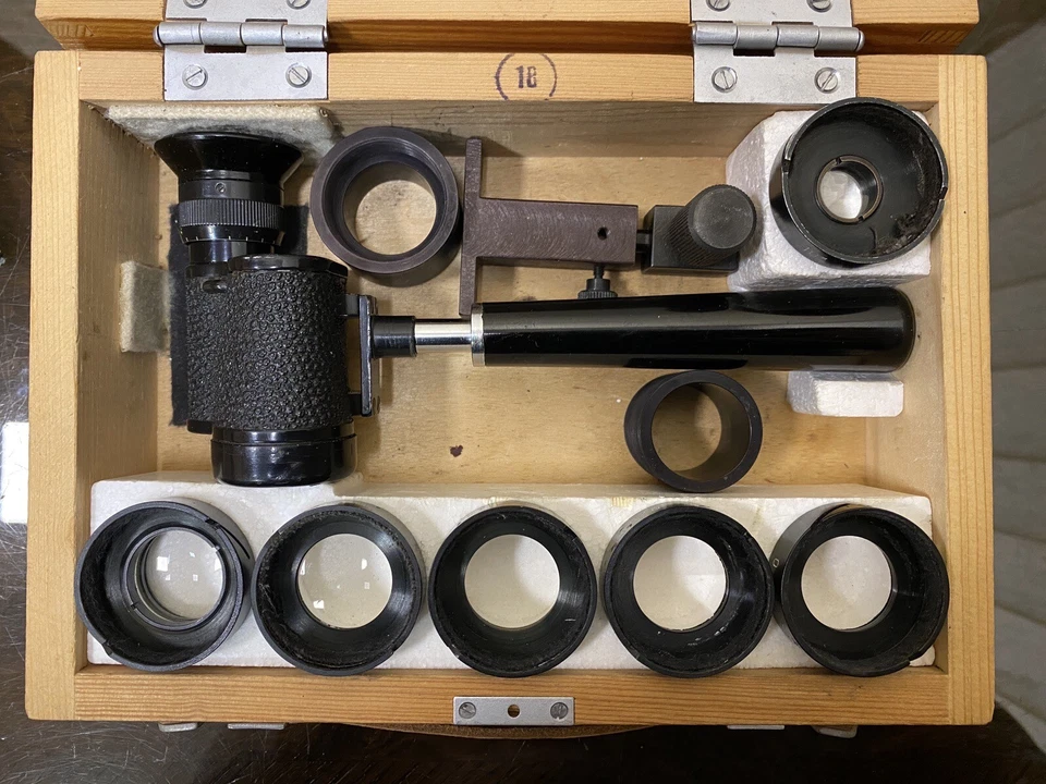 VINTAGE USSR SOVIET MONOCULAR MAGNIFYING GLASSES LPSH-474 (ЛПШ-474), 1975s - Image 3 of 4