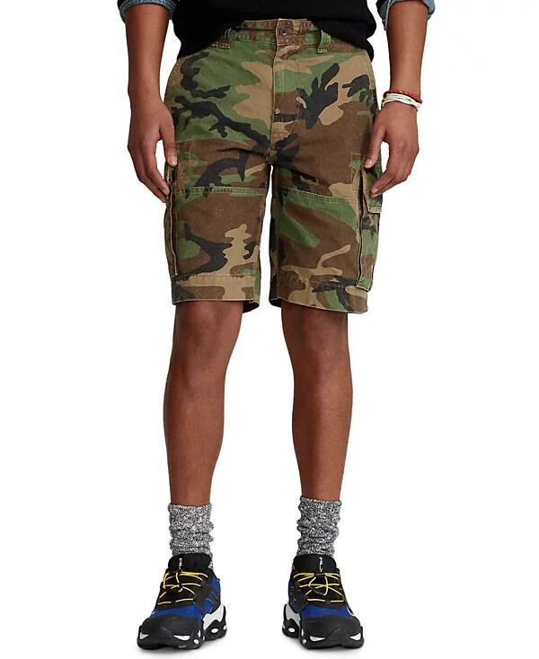 パンツ Polo Ralph Lauren Camo Patchwork Shorts Polo Ralph Lauren Cargo Camo Patchwork Boro Shorts Military