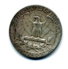 1954 P Washington Quarter 90% SILVER AMERICAN US 25 Cent U.S OLD Nice Coin #7451 — photo 2
