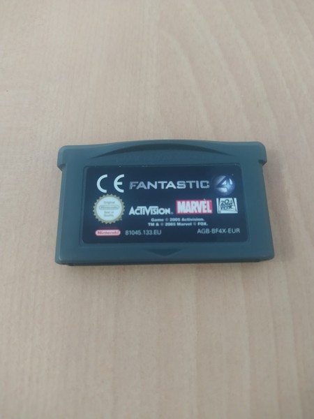 Game Boy Advance Cuatro Fantásticos / Fantastic Four Marvel EUR