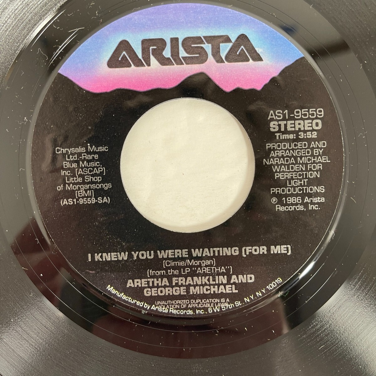 Aretha Franklin & George Michael – I Knew You Were Waiting (For Me 