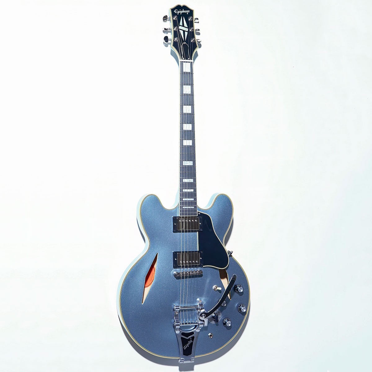 【新品同様】Epiphone Shinichi Ubukata ES-355 Epiphone Shinichi Ubukata ES-355 Custom Ebony | MUSIC STORE