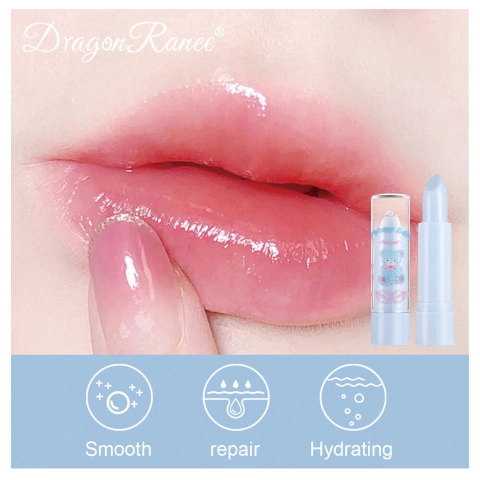 Christmas Special Cartoon Color-Changing Jelly Lip Gloss Moisturizing Lipstick - Image 3 of 4