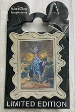 Disney WDI 2008 Figment Portrait Blue Boy MOC Pin LE 300 Rate HTF
