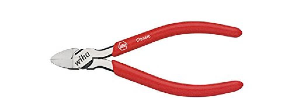 (TG. 125 mm) Wiha 37402 - Alicates de corte diagonal para plástico Classic Z 15