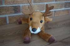 Aurora Plush Brown Baby Buck DEER Stuffed Animal Soft Doll Toy CUTE Soft Plush