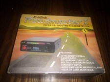 NOS MultiTech Roadmaster I Super Heterodyne Radar Detector Dual X  K Band