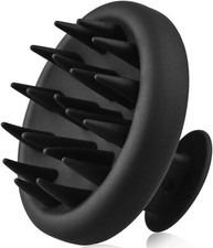 Silicone Hair Scalp Shampoo Brush, Shower Scalp Scrubber with Soft Bristles