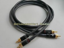 1Pair Japan Made Pure Copper RCA Audio Cable interconnect