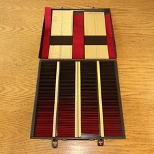 Vintage 35mm Slide Storage Box Fodeco No. 245 Holds 200 2x2 Slides Metal Case