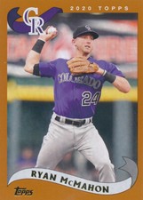 Ryan McMahon 2020 Topps Archives 2002 Topps Design #265 Colorado Rockies