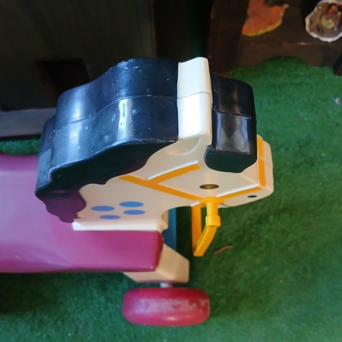 VTG 1976 Fisher Price Riding Horse Toddler Ride On Toy #978 Pull Plastic Pony - Picture 2 of 18