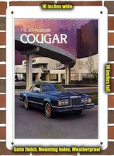 Metal Sign - 1979 Mercury Cougar