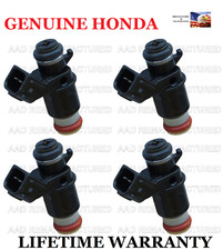 Genuine Honda 4x Fuel Injectors For 01 02 03 04 05 Honda Civic 1.7l Lx Ex Cx Hx