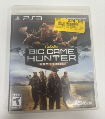 SONY CABELAS BIG GAME HUNTER PRO HUNTS (P21020212)