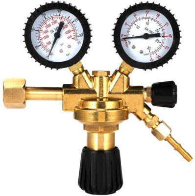 HOMUCASA Druckminderer Druckregler 230 Bar Argon Co2/Stickstoff WIG Schweißgeräte Neu