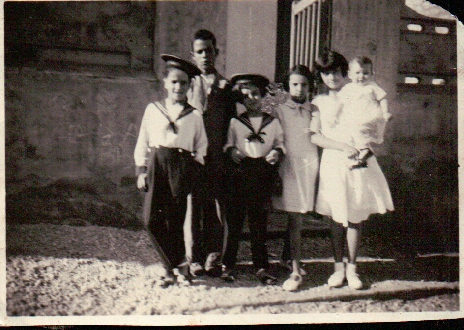 FOTO ANNI 40 FOTO DI GRUPPO BAMBINI E BAMBINE MARINARETTI eBay