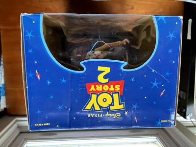 Toy Story 2 Woody Talk'n Bank Disney Pixar Thinkway with in Box