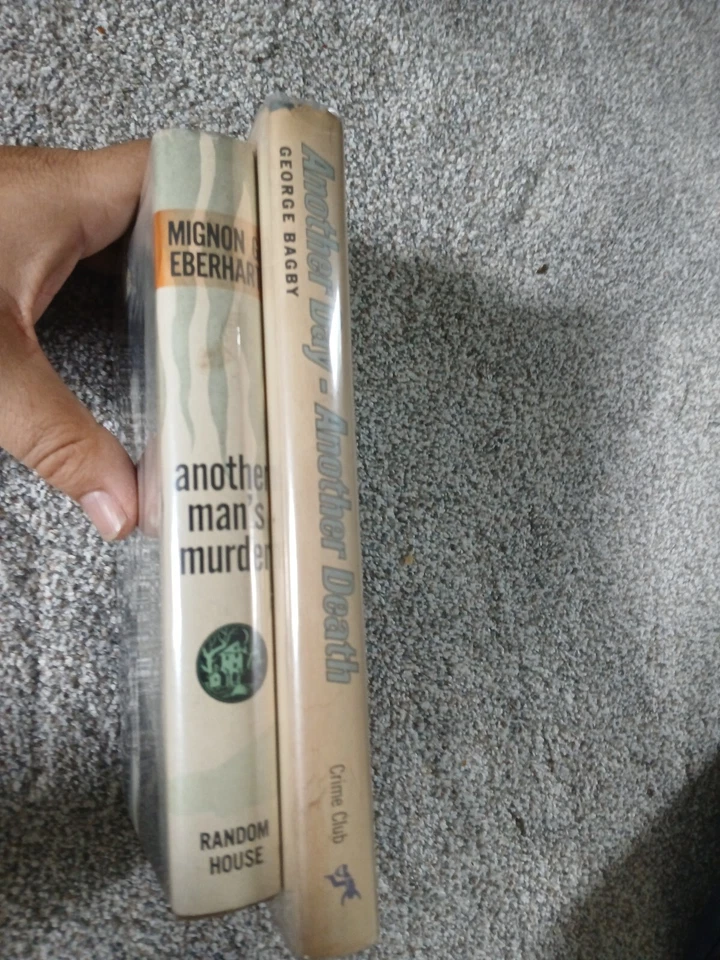 10 Mysteries 1st ed Crime Club 1950s George Bagley Wallace. Mignon Eberhart - Image 2 of 4