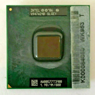 Intel Celeron T3100 SLGEY Mobile - 1.90GHz/1MB/800MHz - Socket PGA478/BGA479#824