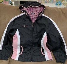 GIRLS FREE COUNTRY SPRING JACKET SIZE M PINK/WHITE/BLACK SUPER CUTE 