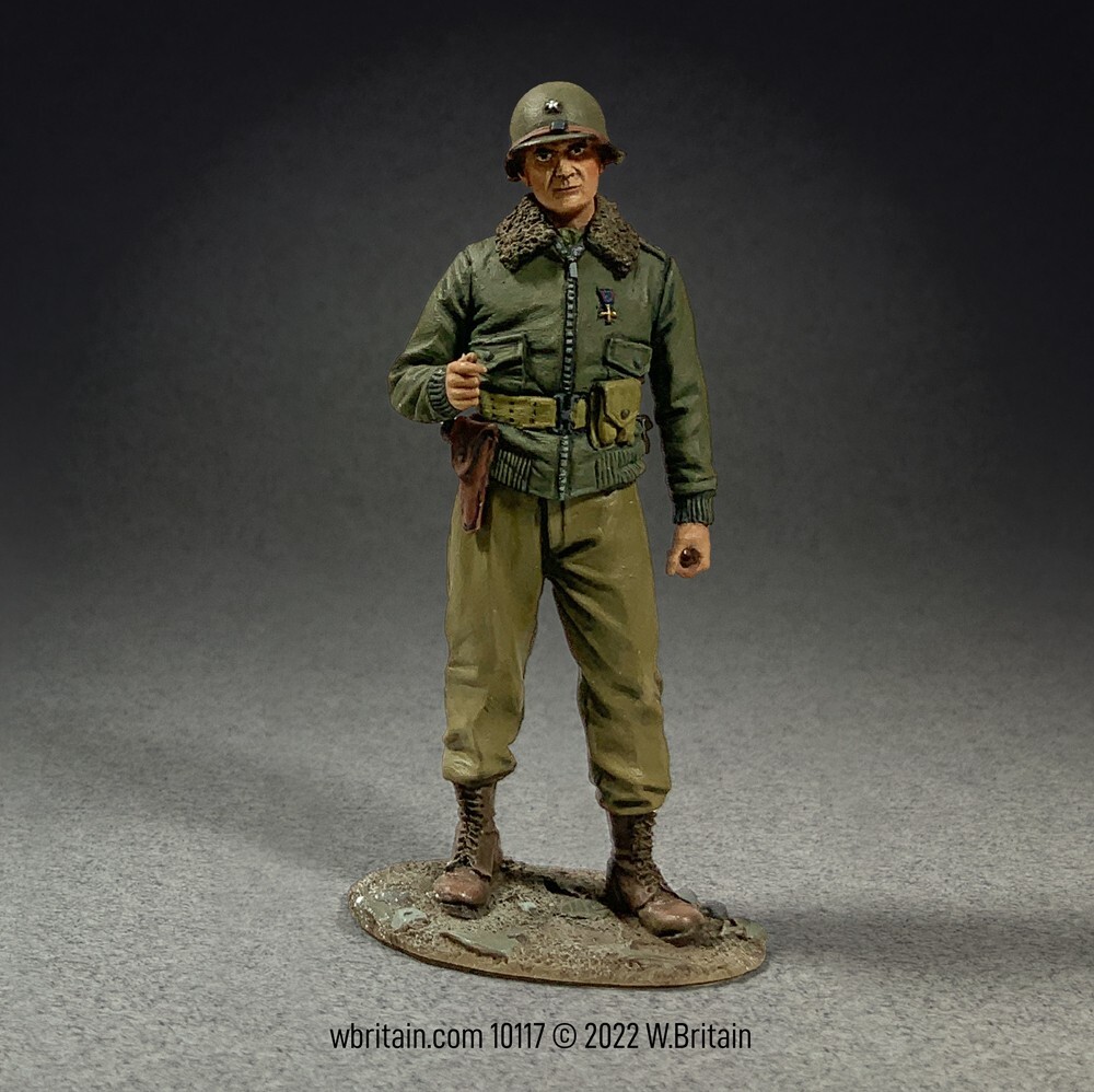 BRITAINS SOLDIERS MUSEUM 10117 - U.S. General McAuliffe 101st Airborne, 1944-45
