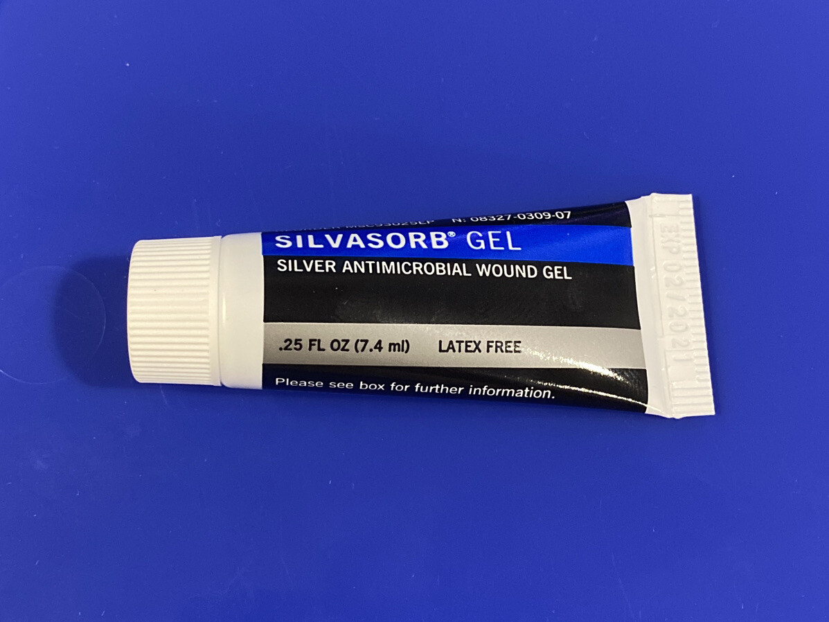 Medline SilvaSorb GEL Silver Hydrogel Wound Dressing .25 Oz Tube