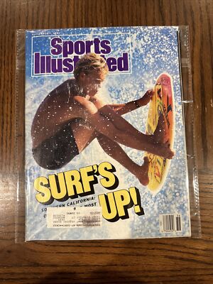 Sports Illustrated Sep 7, 1987 Surf's Up Southern California Coast