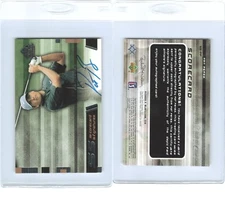 2003 SP Game Used Scorecard Signatures #PP Pat Perez