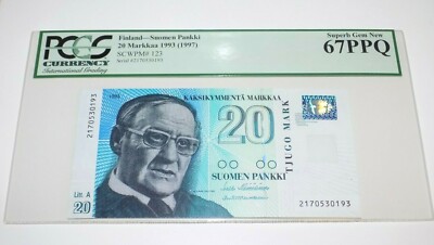 フィンランド語　SUOMEN Finland, 50 Markkaa, 1986 (1991) P-118, pre-Euro, UNC | eBay