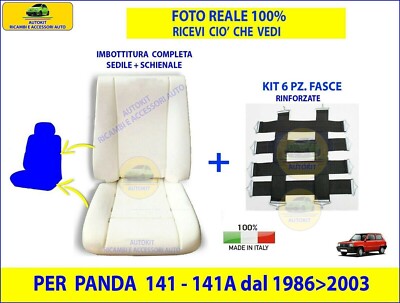 IMBOTTITURA PER SEDILI Anteriori Per Panda 750 Dal 1986 Al 2003 Rivestimento EUR 69,90 - IT - Foto 8