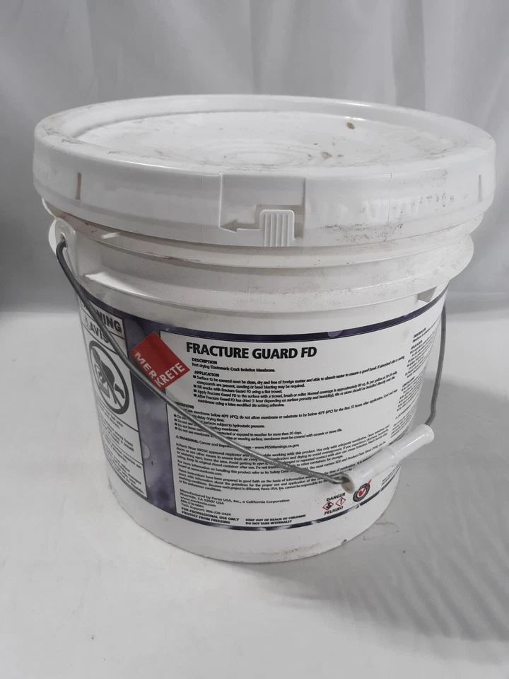 Merkrete Fracture Guard FD Crack Isolation Membrane, 3.5 Gallon - Image 4 of 4