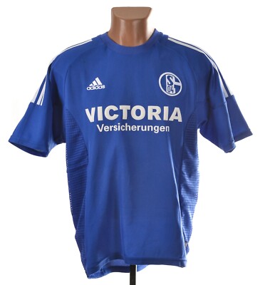 SCHALKE 04 2002/2003 HOME FOOTBALL SHIRT JERSEY ADIDAS M #8