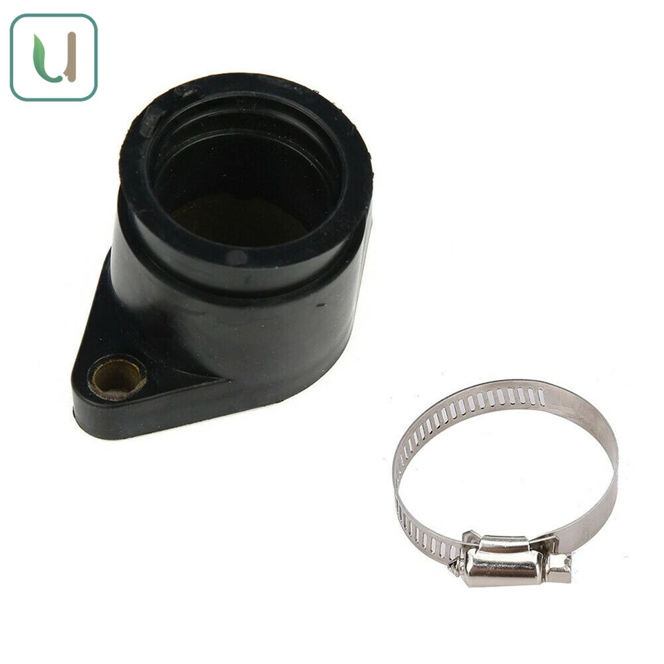 Colector de admisión de carburador para Yamaha Grizzly 400 450 Kodiak 400 450 Wolverine Foto 3 de 4