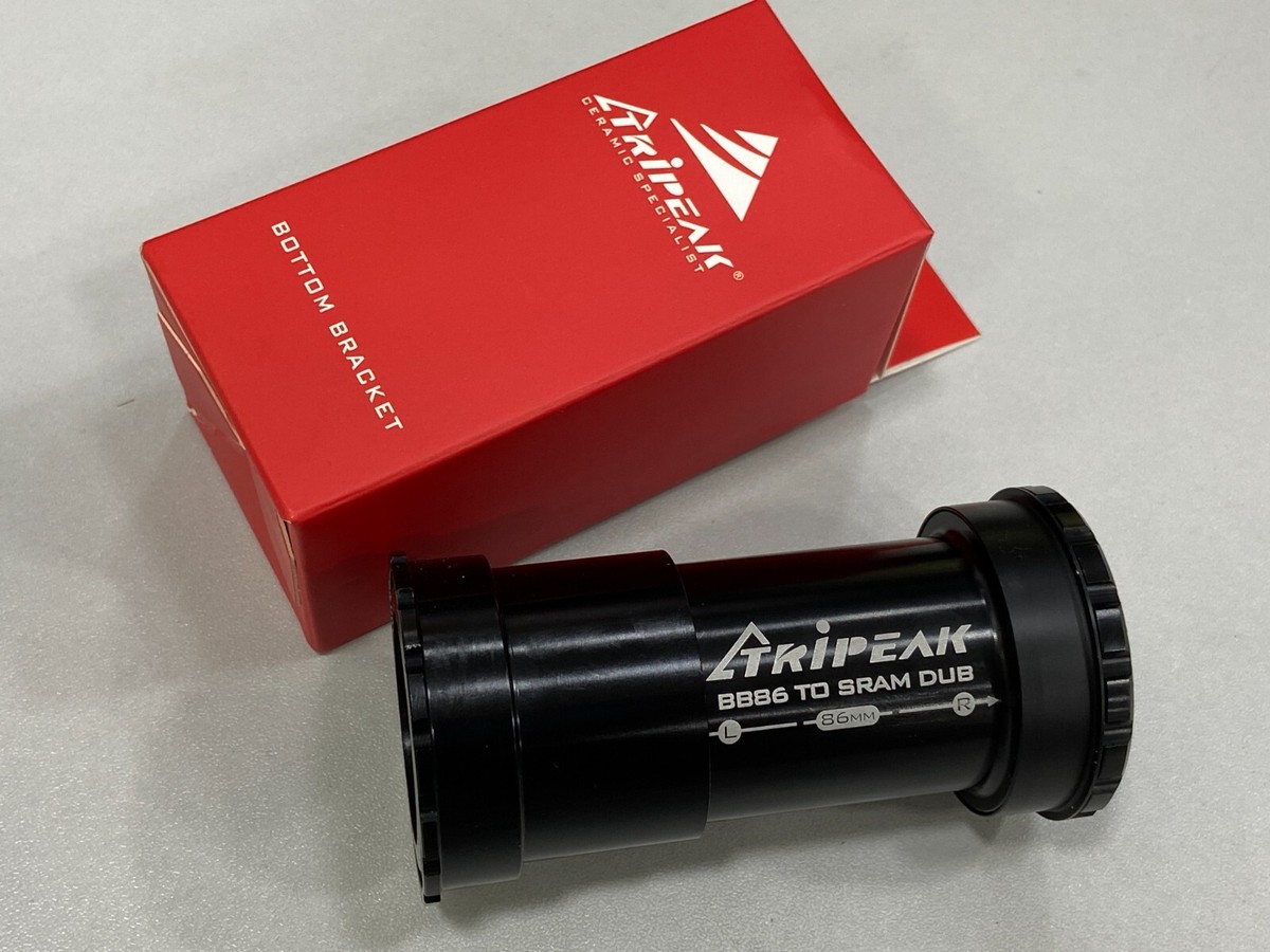 Tripeak Twist Ft BB86-92mm to Sram DUB Steel Bearing Bottom