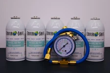 Arctic Air for 22 Systems 5 Cans, Brass Gauge