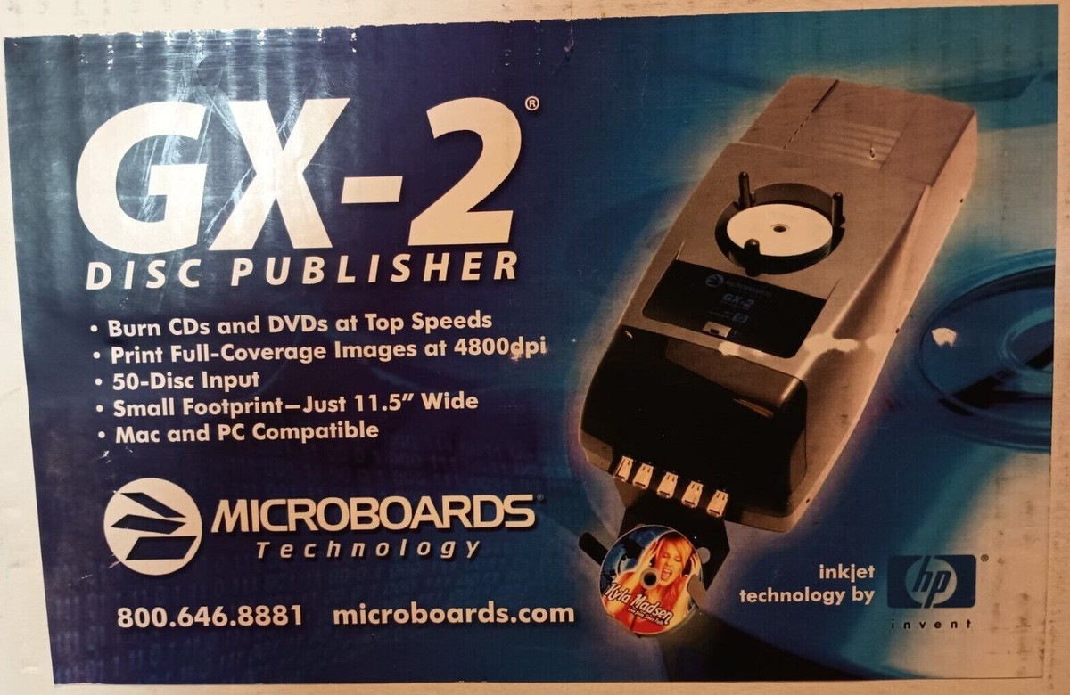 Microboards Technology GX-2 Disc Publisher | eBay