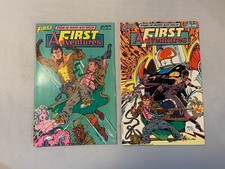FIRST COMICS FIRST ADVENTURES BLAZE BARLOW WHISPER DYNAMO JOE 1 & 2