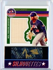 2023 Panini USA Stars & Stripes TRE' MORGAN GU Wood Bat AUTO Autograph RC 3/5