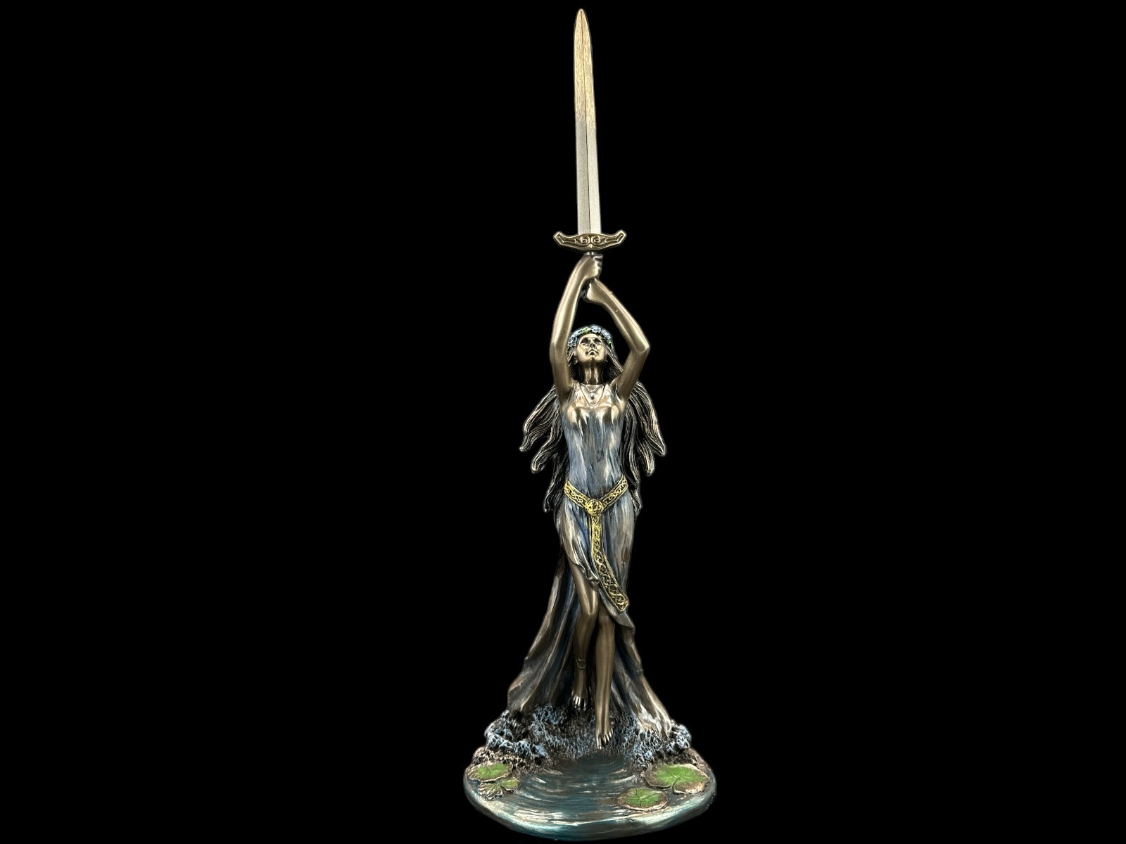 DAMA DEL LAGO CON EXCALIBUR VERONESE WU78070A4