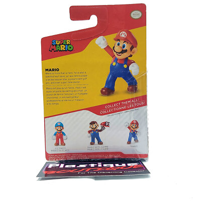 World Of Nintendo Mario Fist Bump 2.5 SUPER BROTHERS SMB NES JAKKS