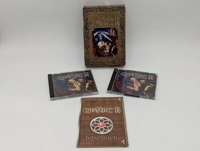 PC Spiel Gothic II 2 Box kleine Bigbox OVP mit Handbuch Originalversion (3CDs)